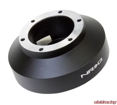 NRG Short Steering Wheel Adaptor Hub Black Subaru WRX 08-14| Subaru STI 08-14 - SRK-105H