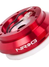 NRG Short Steering Wheel Adaptor Hub Red Honda Civic | Honda Accord |  Acura Integra                                     - SRK-110H-RD - Image 3