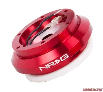 NRG Short Steering Wheel Adaptor Hub Red Honda Civic | Honda Accord |  Acura Integra - SRK-110H-RD