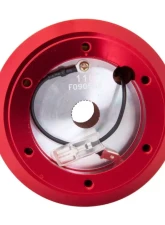 NRG Short Steering Wheel Adaptor Hub Red Honda Civic | Honda Accord |  Acura Integra                                     - SRK-110H-RD - Image 2