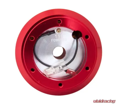 NRG Short Steering Wheel Adaptor Hub Red Honda Civic | Honda Accord |  Acura Integra - SRK-110H-RD