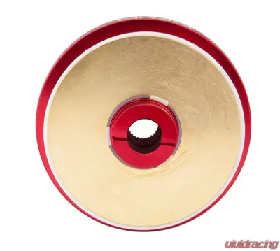 NRG Short Steering Wheel Adaptor Hub Red Honda Civic | Honda Accord |  Acura Integra - SRK-110H-RD