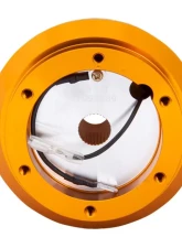 NRG Short Steering Wheel Adaptor Hub Gold Honda Civic | Honda Accord |  Acura Integra                                     - SRK-110H-RG - Image 2