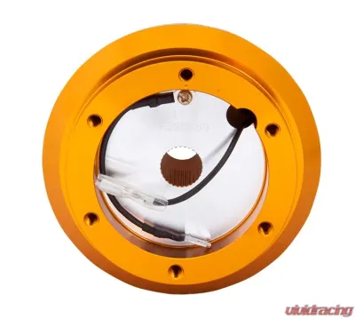 NRG Short Steering Wheel Adaptor Hub Gold Honda Civic | Honda Accord |  Acura Integra - SRK-110H-RG