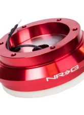 NRG Short Steering Wheel Adaptor Hub Red Honda Civic| Honda S2000 | Honda Prelude                                     - SRK-130H-RD - Image 3