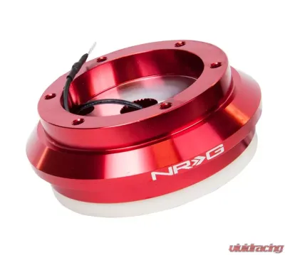 NRG Short Steering Wheel Adaptor Hub Red Honda Civic| Honda S2000 | Honda Prelude - SRK-130H-RD