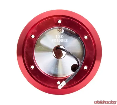 NRG Short Steering Wheel Adaptor Hub Red Honda Civic| Honda S2000 | Honda Prelude - SRK-130H-RD