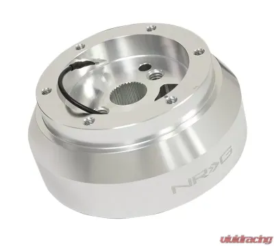NRG Short Steering Wheel Adaptor Hub Silver GM | Dodge | Chevy - SRK-170H-SSL