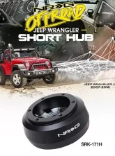 NRG Short Steering Wheel Adaptor Hub Jeep Wrangler JK 07-17                                     - SRK-171H - Image 4