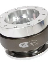 NRG Quick Release Gen 1.5 Silver Body Chrome Ring SFI SPEC 42.1                                     - SRK-200-1SL - Image 2