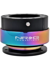 NRG Quick Release Gen 2.0 Black Body Neo Chrome Ring                                     - SRK-200BK-MC - Image 2