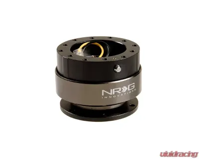 NRG Quick Release Gen 2.0 Black Body Titanium Chrome Ring - SRK-200BK