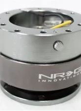 NRG Quick Release Gen 2.0 Gun Metal Body Titanium Chrome Ring                                     - SRK-200GM - Image 4