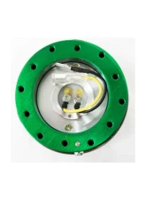 NRG Quick Release Gen 2.0 Green Body Titanium Chrome Ring                                     - SRK-200GN - Image 3