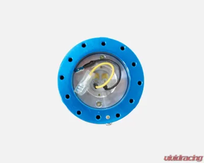 NRG Quick Release Gen 2.0 New Blue Body Titanium Chrome Ring - SRK-200NB