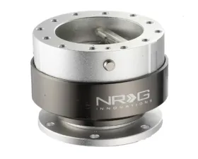 NRG Quick Release Gen 2.0 Silver Body Titanium Chrome Ring