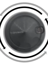 NRG Quick Lock Lock Spinner Black                                     - SRK-201MB - Image 4