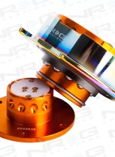 NRG Quick Release Gen 2.5 Rose Gold Body Neo Chrome Ring                                     - SRK-250RG/MC - Image 2