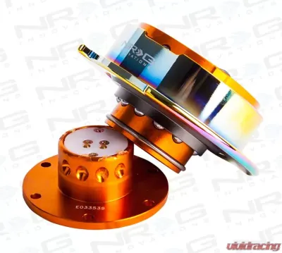 NRG Quick Release Gen 2.5 Rose Gold Body Neo Chrome Ring - SRK-250RG/MC