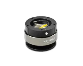 NRG Quick Release Gen 2.0 5-Hole Black Body Titanium Chrome Ring