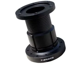 NRG 4 Inch Steering Wheel Hub Extension Spacer Black