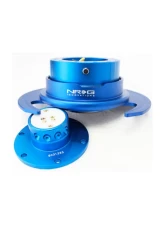 NRG Quick Release Gen 3.0 Blue Body Blue Ring with Handles                                     - SRK-650BL - Image 2