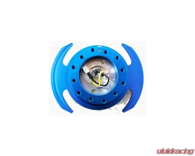 NRG Quick Release Gen 3.0 Blue Body Blue Ring with Handles - SRK-650BL