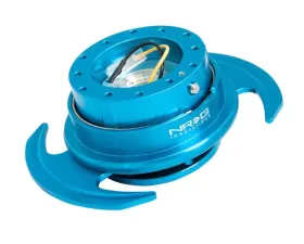 NRG Quick Release Gen 3.0 New Blue Body New Blue Ring with Handles