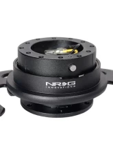 NRG Quick Release Gen 4.0 Black Body Black Ring with Handles                                     - SRK-700BK - Image 3