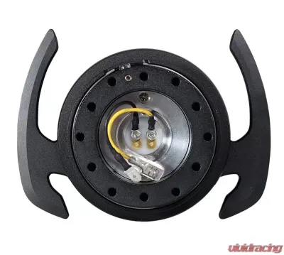 NRG Quick Release Gen 4.0 Black Body Black Ring with Handles - SRK-700BK