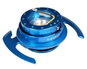 NRG Quick Release Gen 4.0 Blue Body Blue Ring with Handles