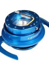 NRG Quick Release Gen 4.0 Blue Body Blue Ring with Handles                                     - SRK-700BL - Image 5