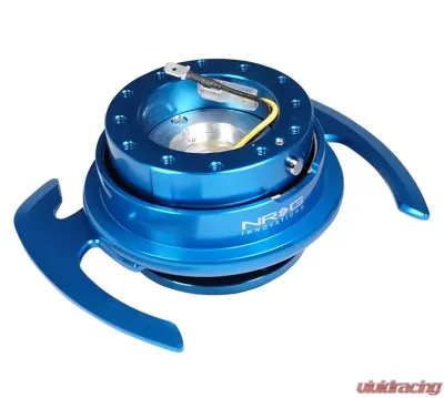 NRG Quick Release Gen 4.0 Blue Body Blue Ring with Handles - SRK-700BL