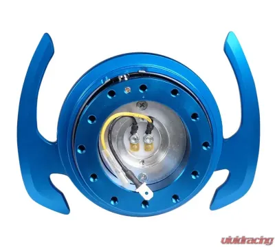 NRG Quick Release Gen 4.0 Blue Body Blue Ring with Handles - SRK-700BL