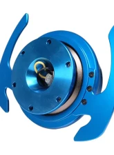 NRG Quick Release Gen 4.0 Blue Body Blue Ring with Handles                                     - SRK-700BL - Image 5