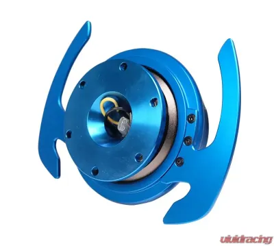 NRG Quick Release Gen 4.0 Blue Body Blue Ring with Handles - SRK-700BL