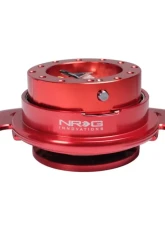 NRG Quick Release Gen 4.0 Red Body Red Ring with Handles                                     - SRK-700RD - Image 3