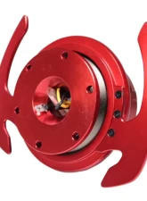 NRG Quick Release Gen 4.0 Red Body Red Ring with Handles                                     - SRK-700RD - Image 5