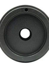 NRG Short Steering Wheel Adaptor Hub Spline OEM Lock Nut Black Yamaha YXZ 16-19                                     - SRK-YXZH - Image 2