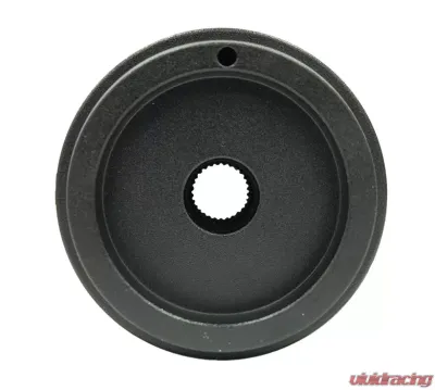NRG Short Steering Wheel Adaptor Hub Spline OEM Lock Nut Black Yamaha YXZ 16-19 - SRK-YXZH