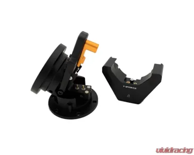 NRG Black Steering Wheel Quick Tilt System with Lock Universal - SRT-100BK