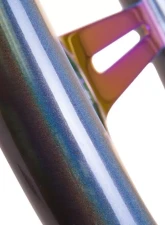 NRG Classic Wood Chameleon Grain Wheel 350mm Neochrome 3-Spokes Pearlescent Paint Grip                                     - ST-015MC-CN - Image 3