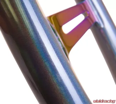 NRG Classic Wood Chameleon Grain Wheel 350mm Neochrome 3-Spokes Pearlescent Paint Grip - ST-015MC-CN
