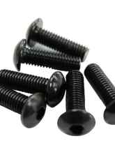NRG Steering Wheel Screw Kit Upgrade Black Conical                                     - SWS-100BK-1 - Image 2