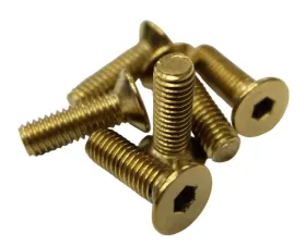 NRG Steering Wheel Screw Kit Upgrade Chrome Gold Conical