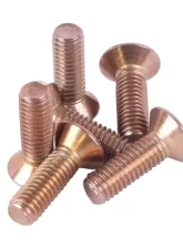 NRG Steering Wheel Screw Kit Upgrade Rose Gold Conical                                     - SWS-100RG - Image 2