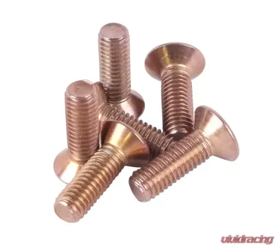 NRG Steering Wheel Screw Kit Upgrade Rose Gold Conical - SWS-100RG
