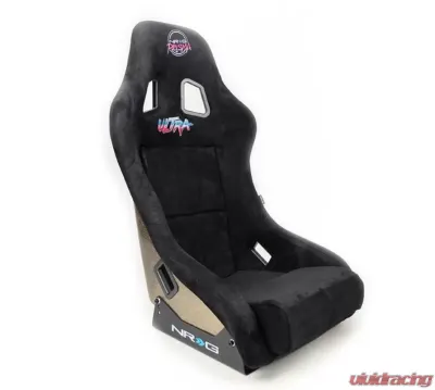 NRG Ultra Edition Bucket Seat Fiber Glass Medium Black - FRP-303BK-ULTRA