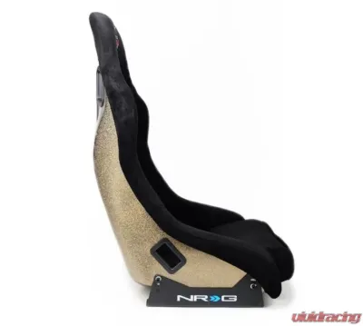 NRG Ultra Edition Bucket Seat Fiber Glass Medium Black - FRP-303BK-ULTRA
