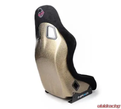 NRG Ultra Edition Bucket Seat Fiber Glass Medium Black - FRP-303BK-ULTRA